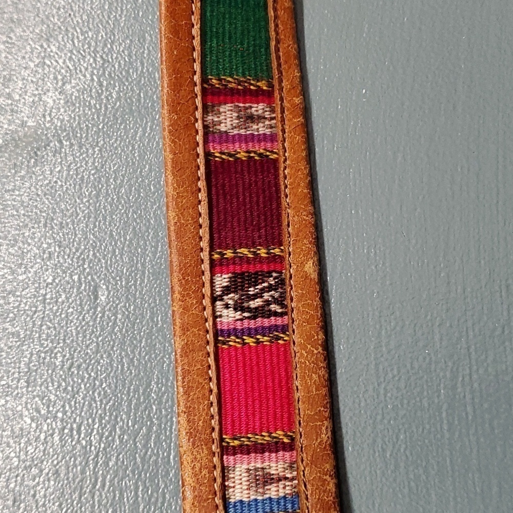 Leather belt, believe that it is vintage. Multiple colors.  Size 38.